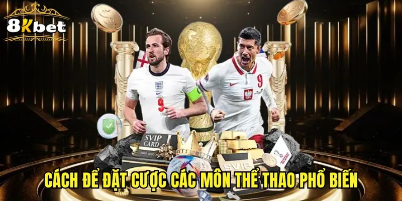 Cách để đặt cược các môn thể thao phổ biến
